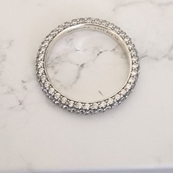 Pandora Timeless Pavé Single-row Ring Size 56 - Picture 6 of 6